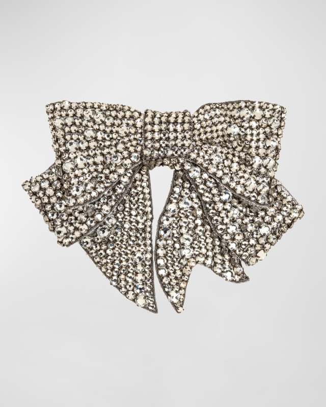 Belle Embellished Bow Barrette