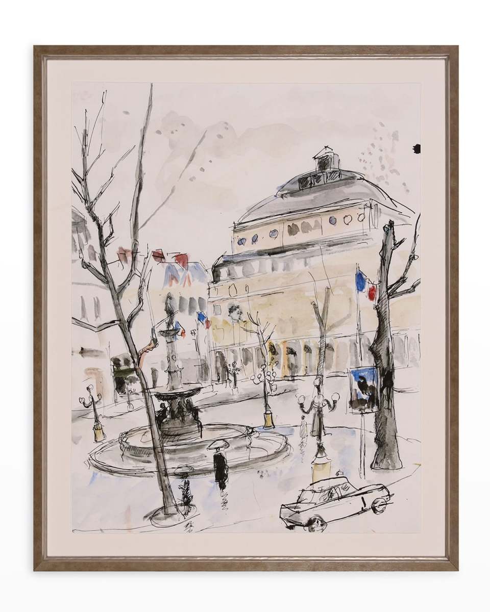 Fountain Square Giclee, 34" x 42"