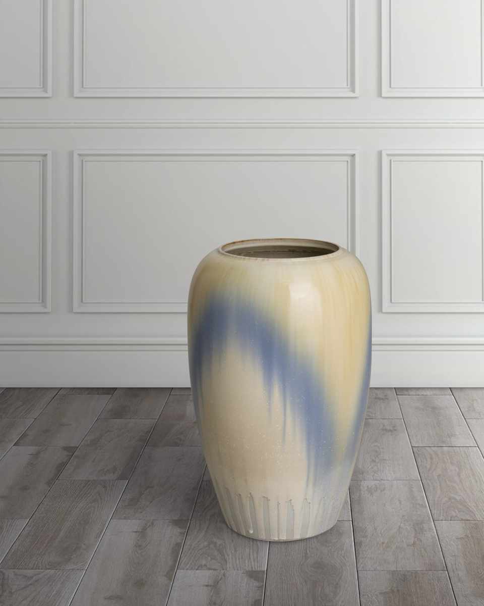Tall Tie-Dye 26" Vase