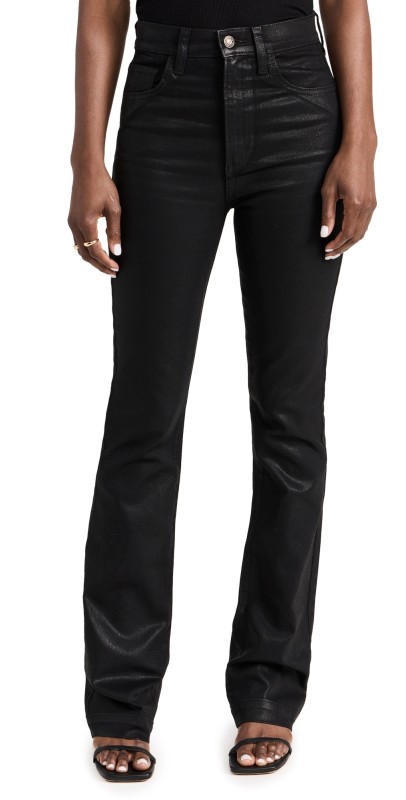 Favorite Daughter The Valentina Boot Cut Jeans Obsidian