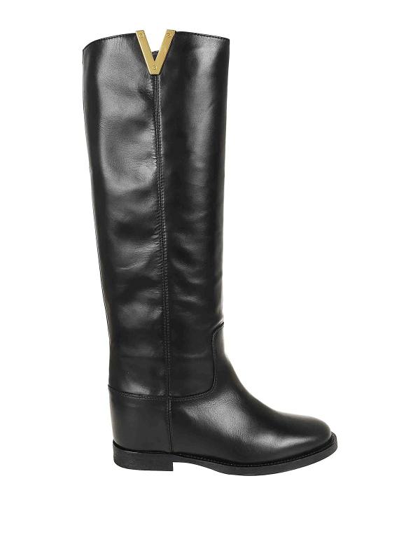 Via Roma 15 Bottes - Noir