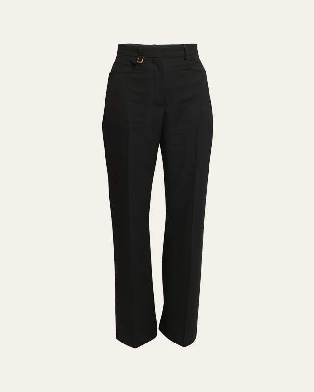 Sauge Flared Wool Pants