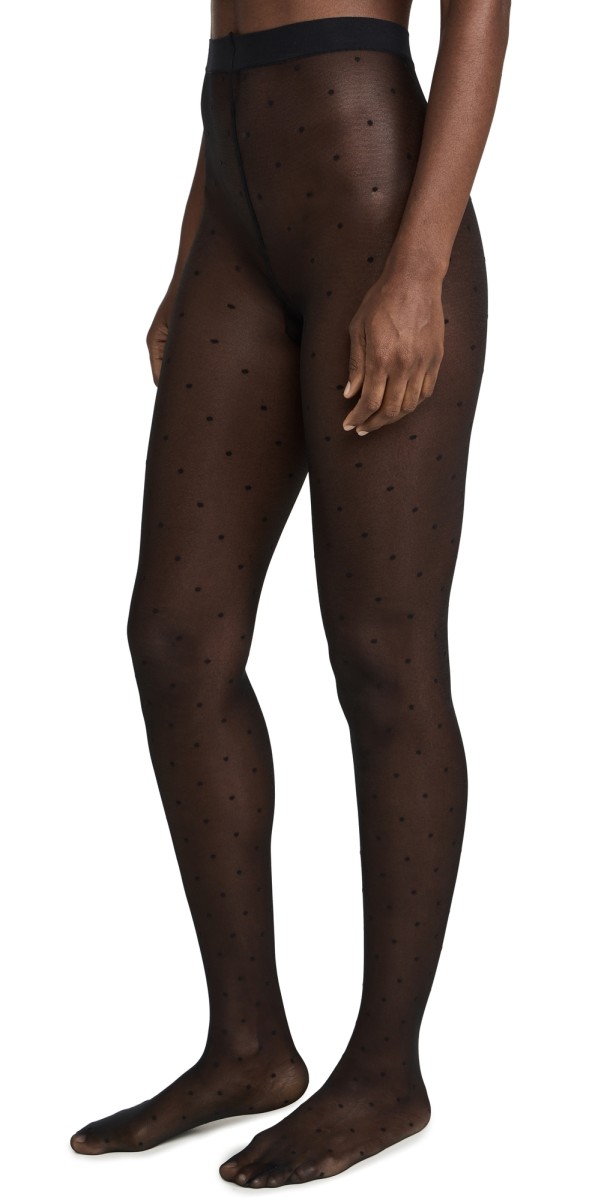 Falke Falke Dot Tights White