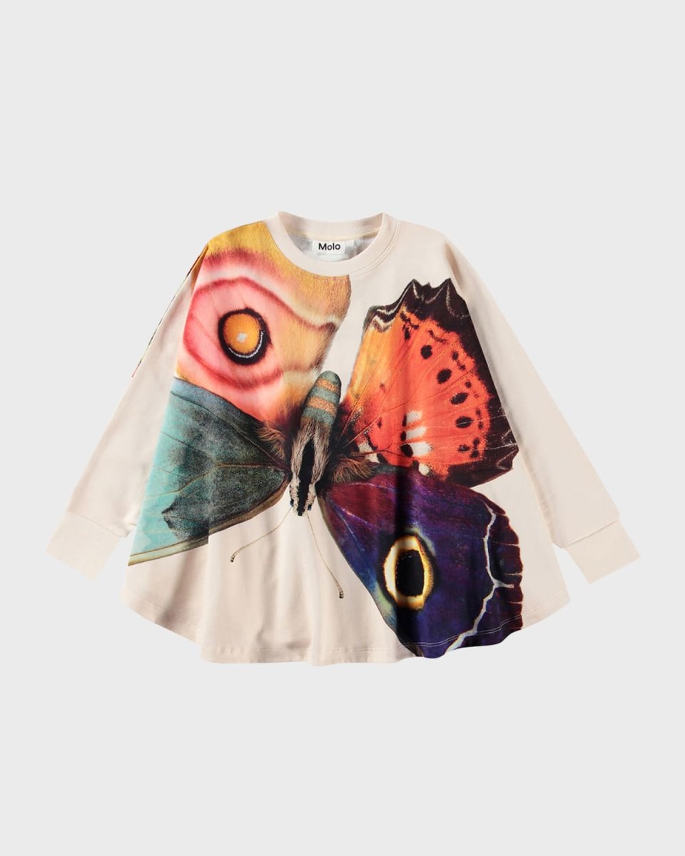 Girl's Marcella Butterfly Graphic T-Shirt, Size S-L