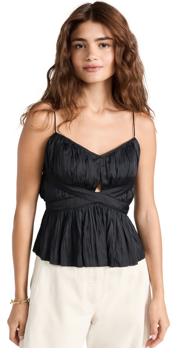Ulla Johnson Lise Top Noir