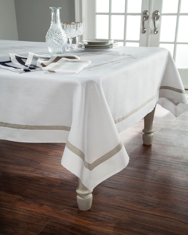 Fino Linen Tablecloth, 72" x