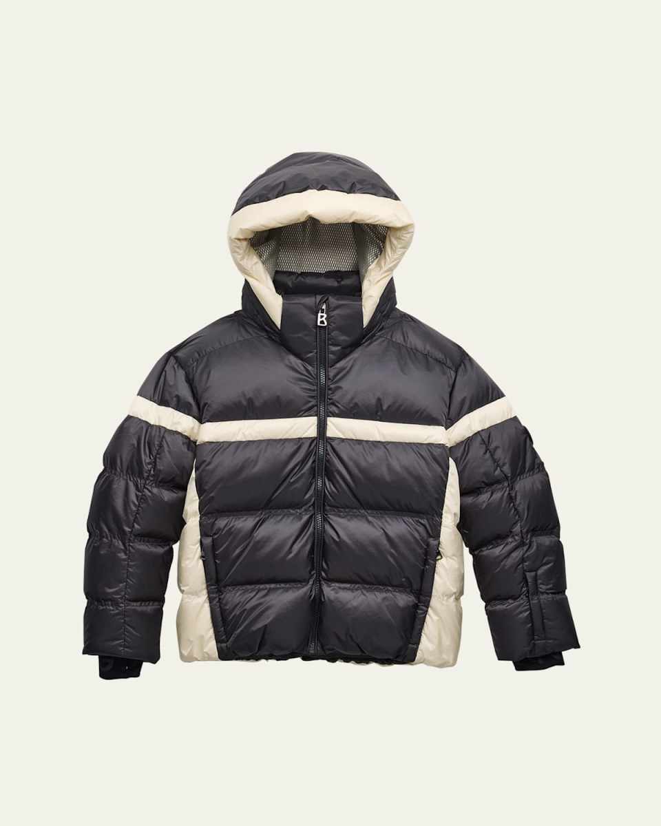 Boy's Two-Toned Basti-D Puffer Jacket, Size S-XXL