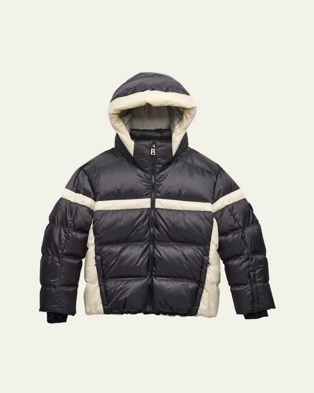 Boy's Two-Toned Basti-D Puffer Jacket, Size S-XXL