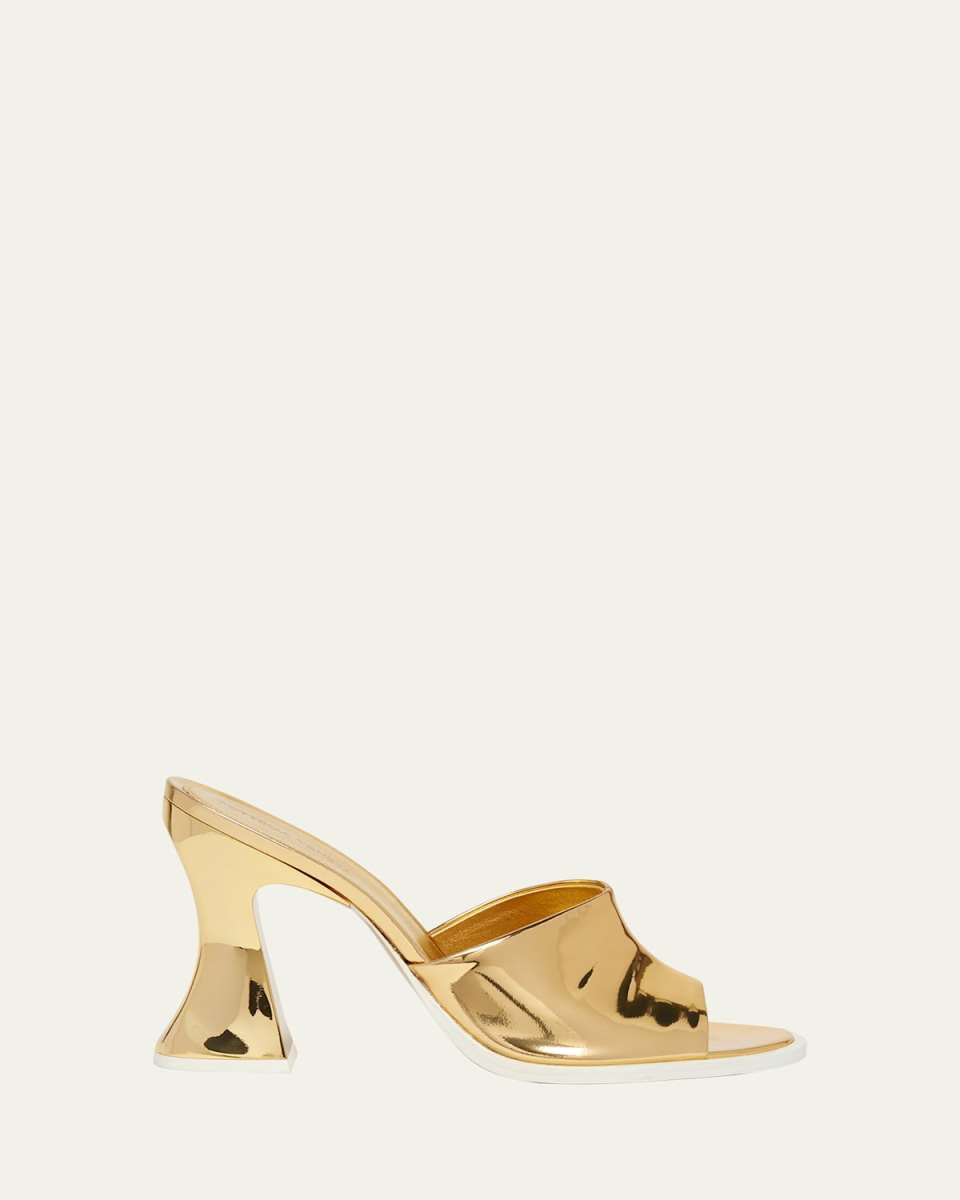Cha Cha Metallic Mule Sandals