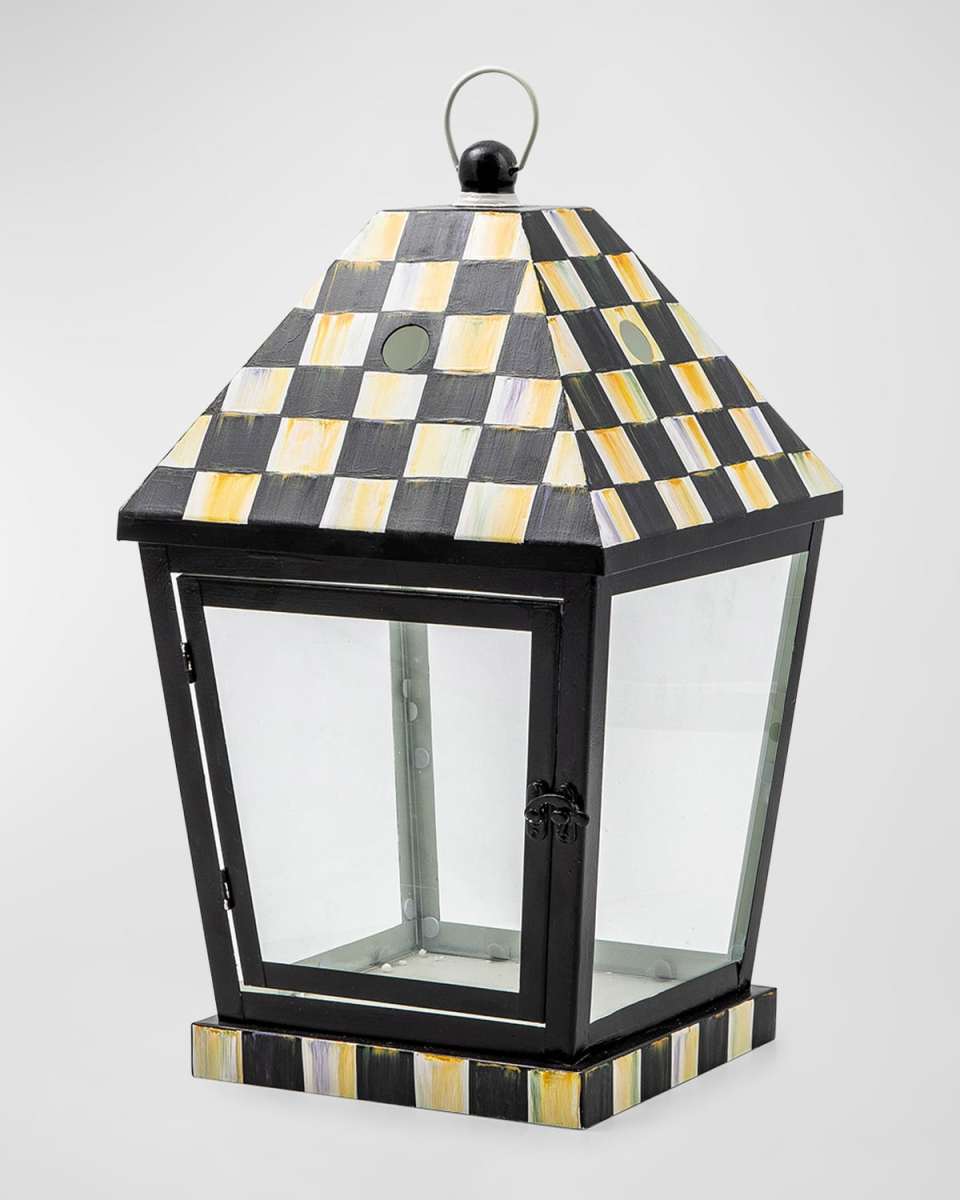 Medium Courtly Check Lantern