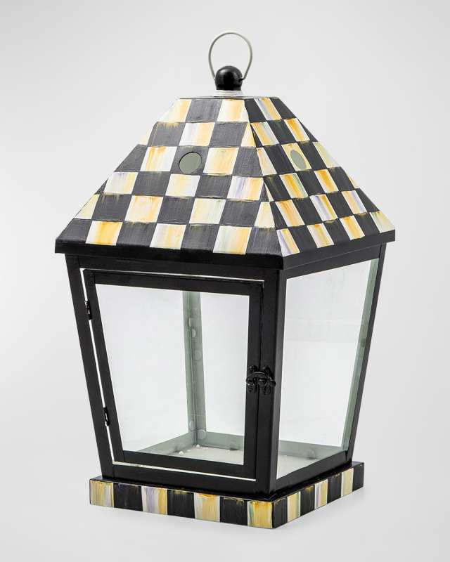 Medium Courtly Check Lantern