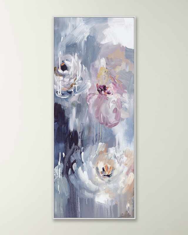 'Dripping Peonies 1' Wall Art