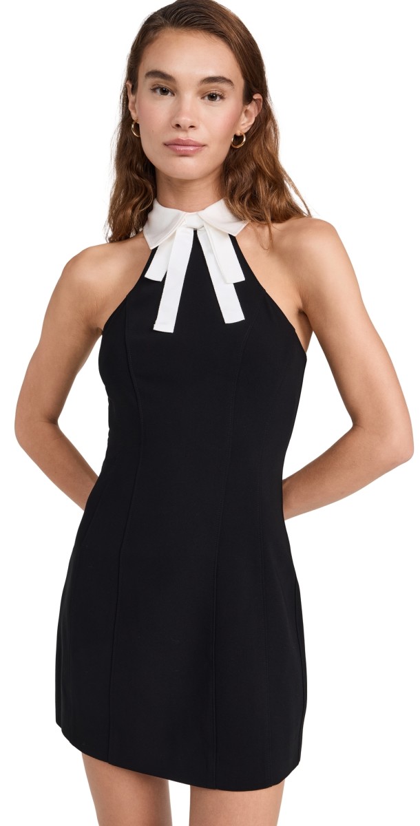 Cinq à Sept Kira Dress Black/Ivory