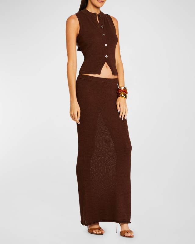 Kora Knit Maxi Skirt