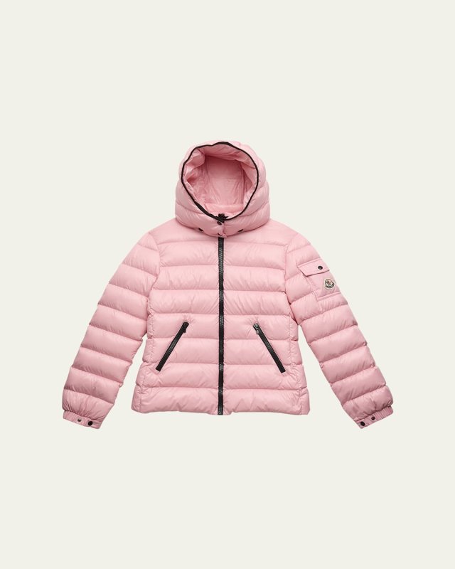 Girl's Bady Quilted Puffer Down Jacket, Size 8-14