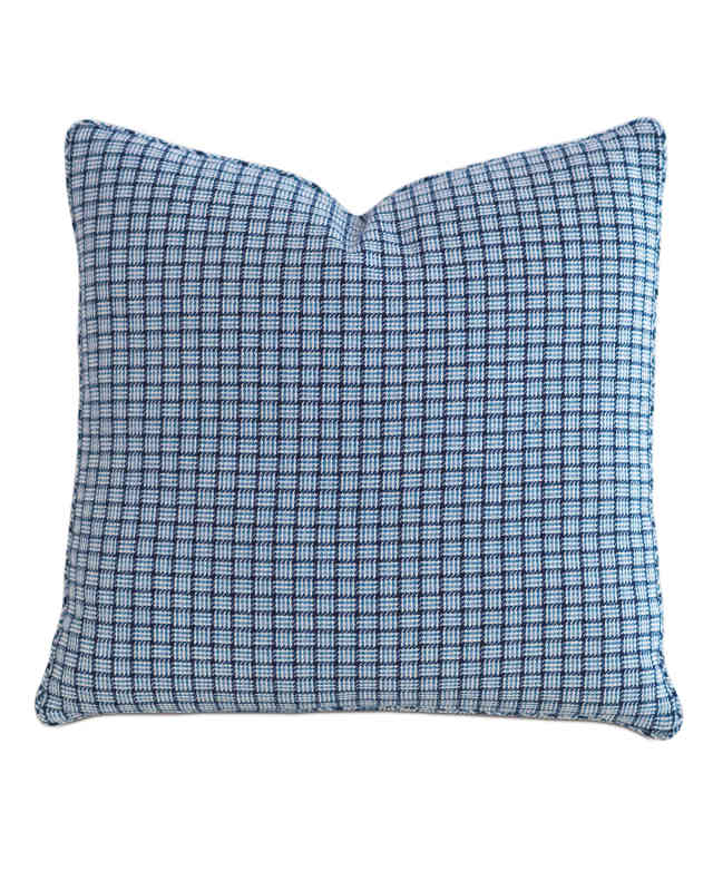 Watermill Decorative Pillow, 22"Sq.