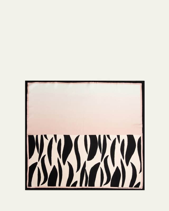 Rosa Carnivora Silk Foulard