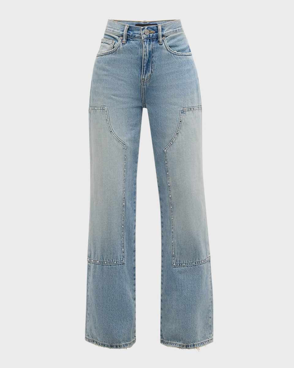 Carpenter Wide Bling Jeans