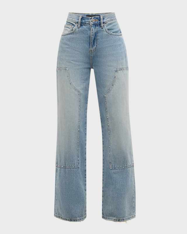 Carpenter Wide Bling Jeans