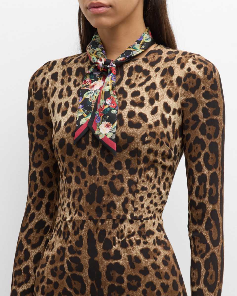 Floral Silk Twill Scarf