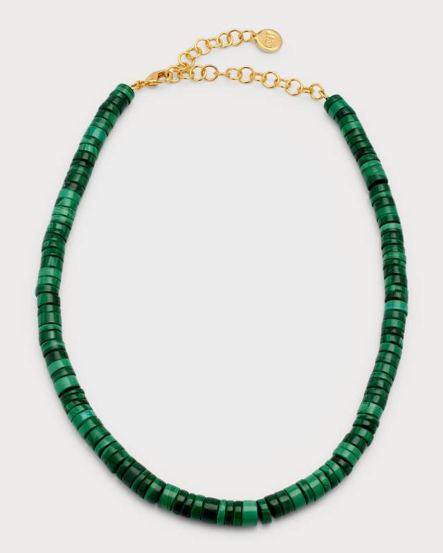 Malachite Heishi Strand Choker