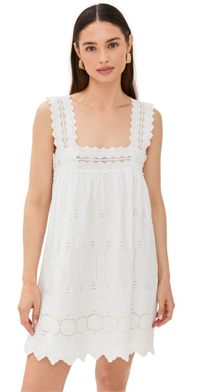 POSSE Amelia Mini Dress Vintage White