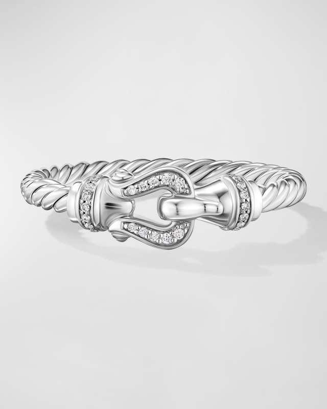 Petite Buckle Ring, 2mm
