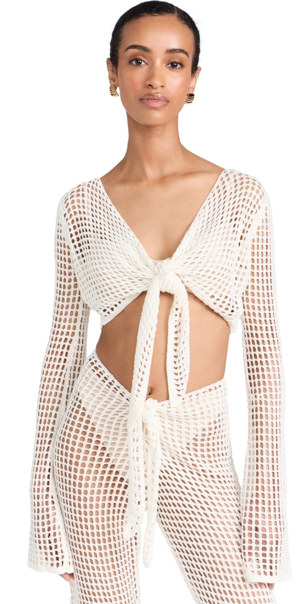 Bananhot Selena Shirt White