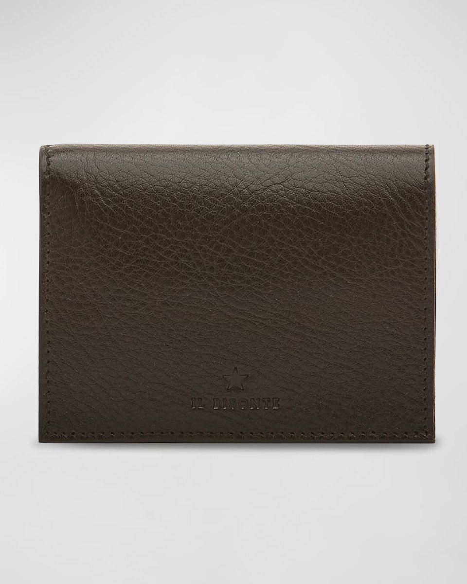 Oliveta Bifold Vacchetta Leather Wallet