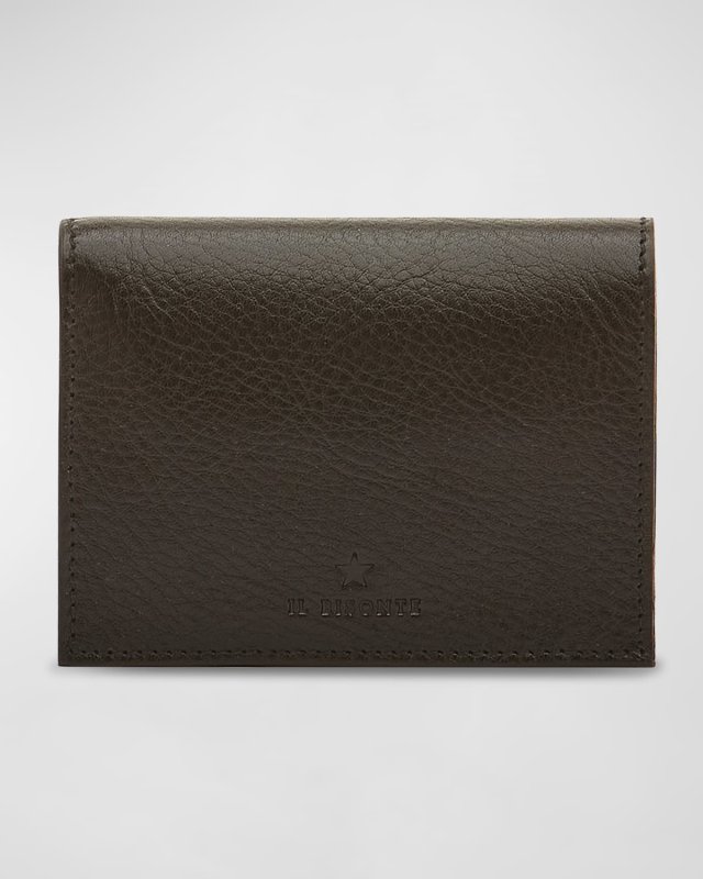 Oliveta Bifold Vacchetta Leather Wallet