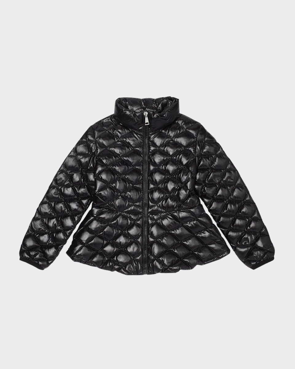 Girl's Barvie Diamond Quilted Jacket, Size 4-