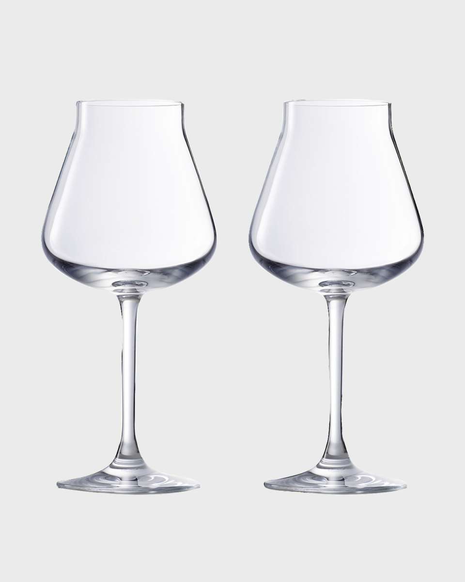 Chateau White Wine Glasses, Set of 2
