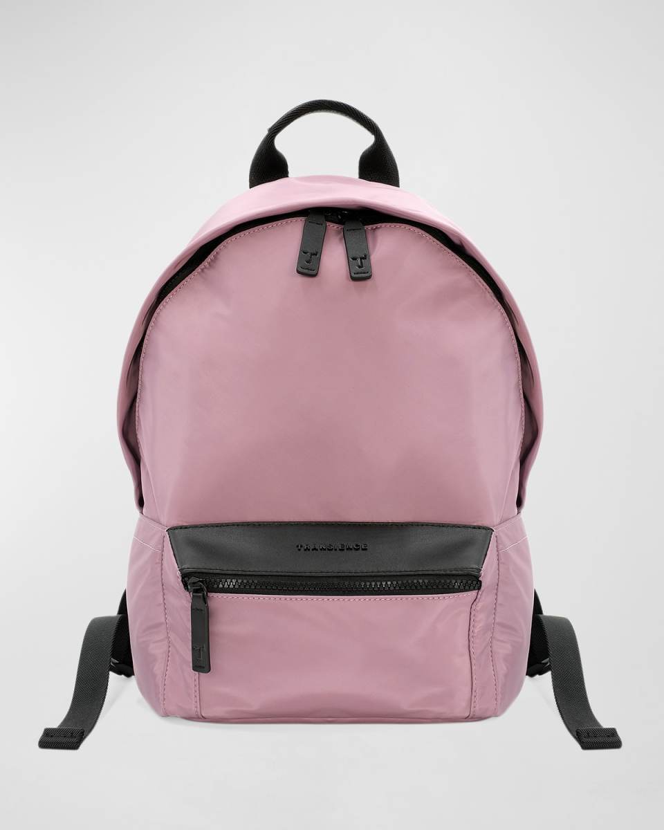 Flight Zip Two-Tone Nylon Backpack