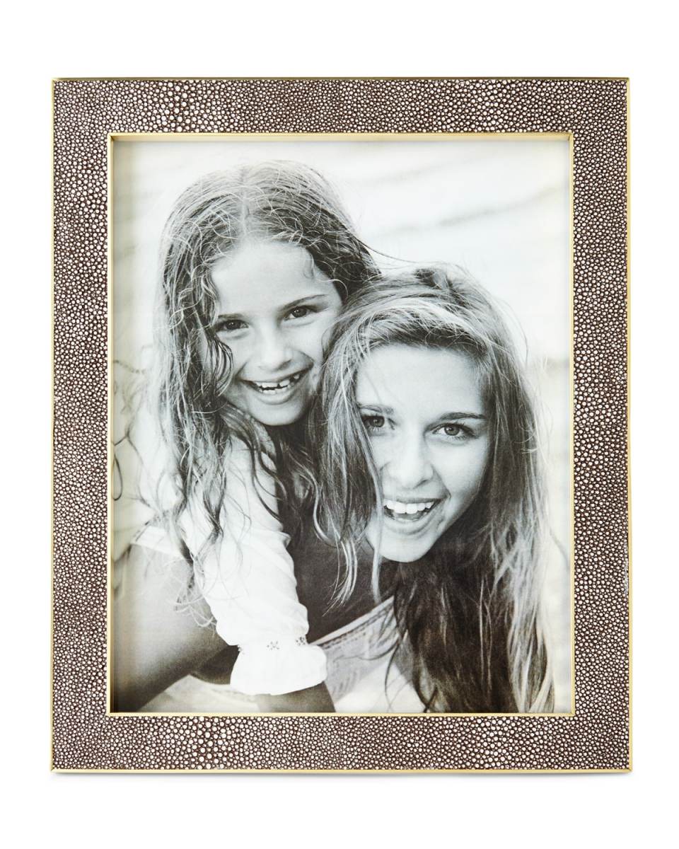 Classic Faux Shagreen Frame, 8" x 10"