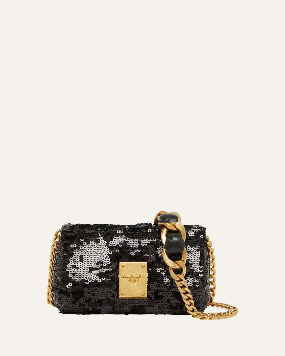 1945 Mini Shoulder Bag in Sequin Leather
