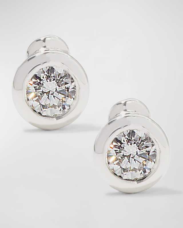 18k Diamond Stud Earrings