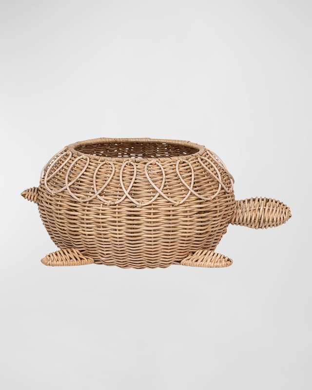 Provence Turtle Rattan Bowl