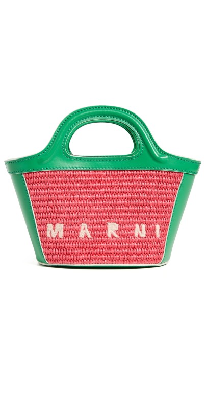 Marni Tropicalia Micro Bag Dry Rose/Cypress