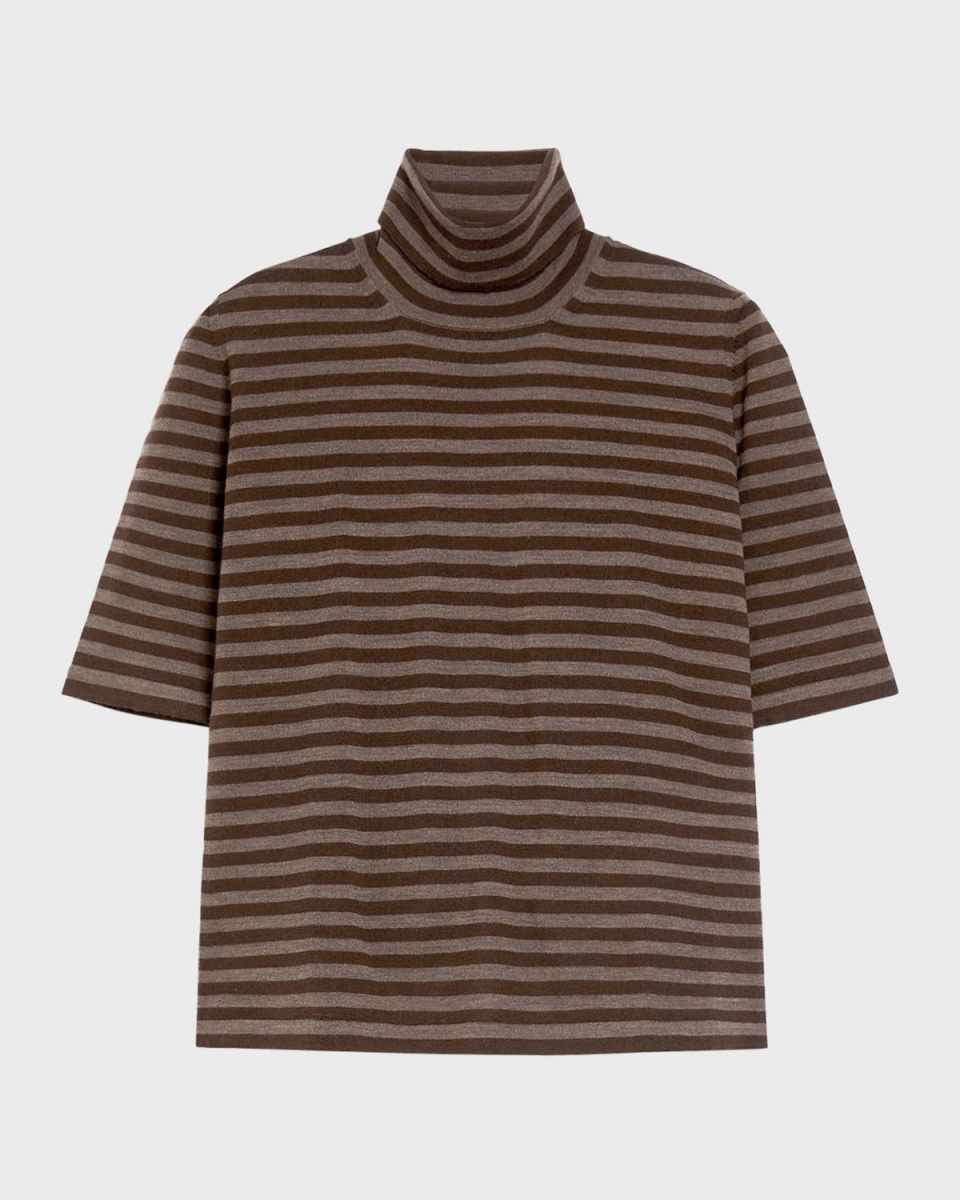 Vadius Striped Elbow-Sleeve Sweat