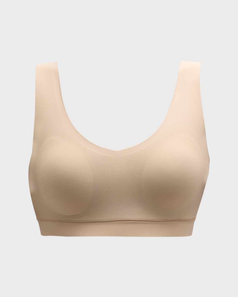 Soft Stretch Padded Crop Top Soft Bra