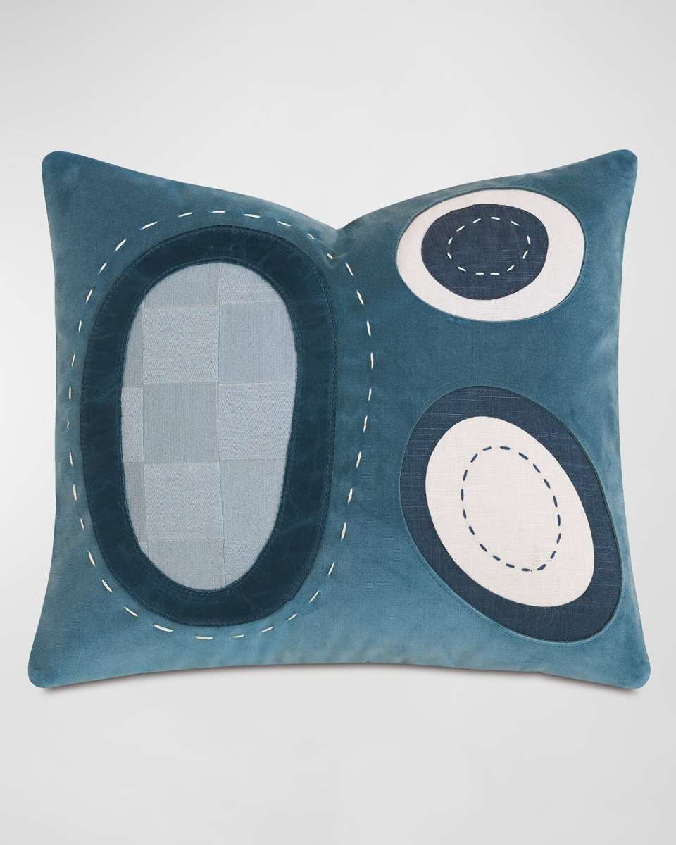 Claude Handcrafted Decorative Pillow, 15" x 18"