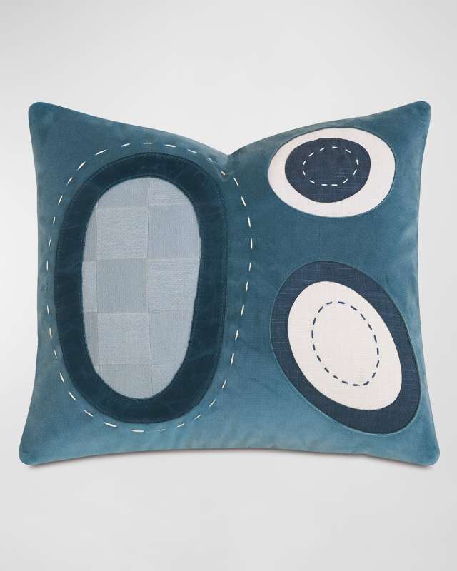 Claude Handcrafted Decorative Pillow, 15" x 18"