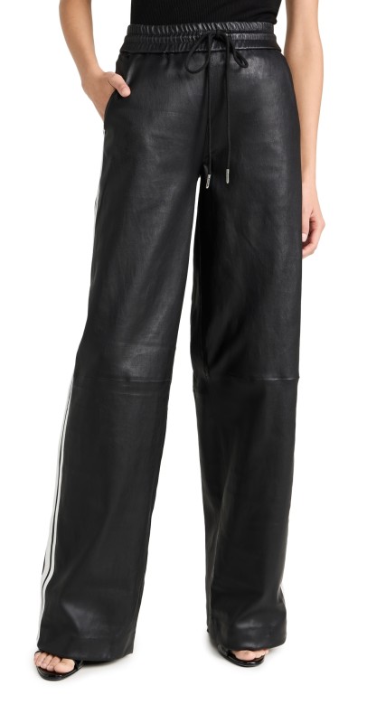 SPRWMN Baggy Athletic Sweatpants Black