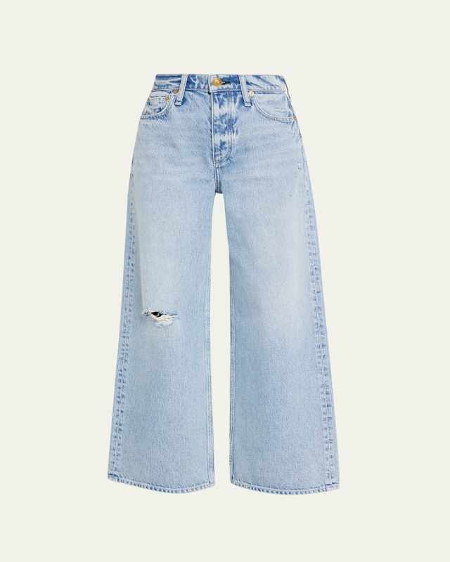 Andi High-Rise Wide Ankle Jeans