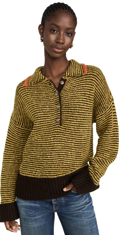 SIEDRES Aika Sweater Yellow