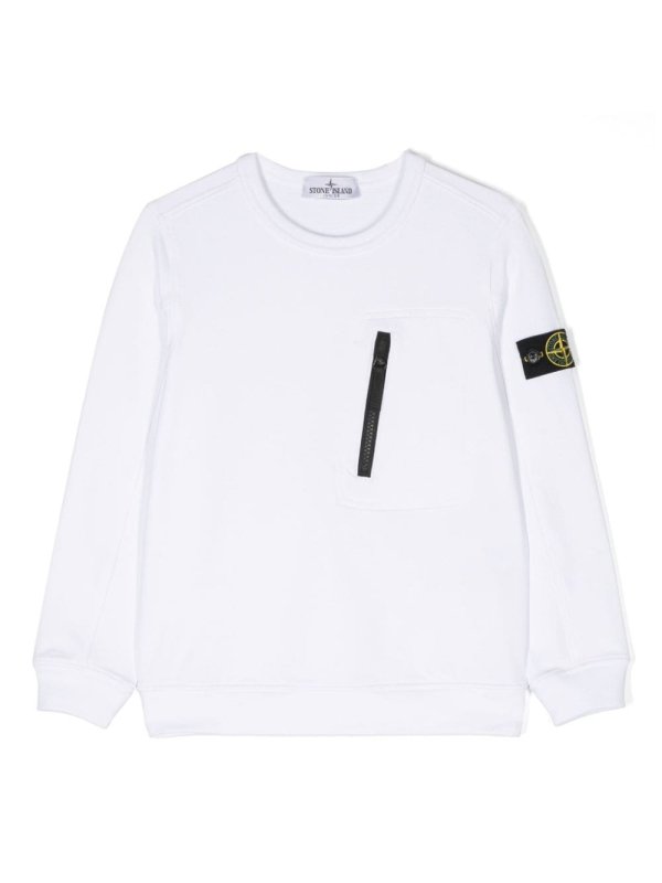 Compass-badge sweatshirt