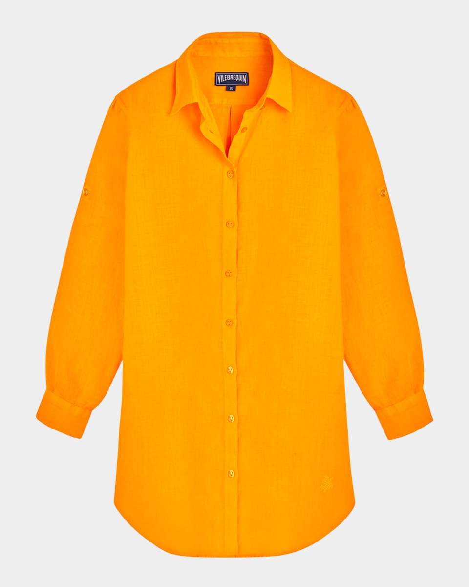 Solid Linen Tunic