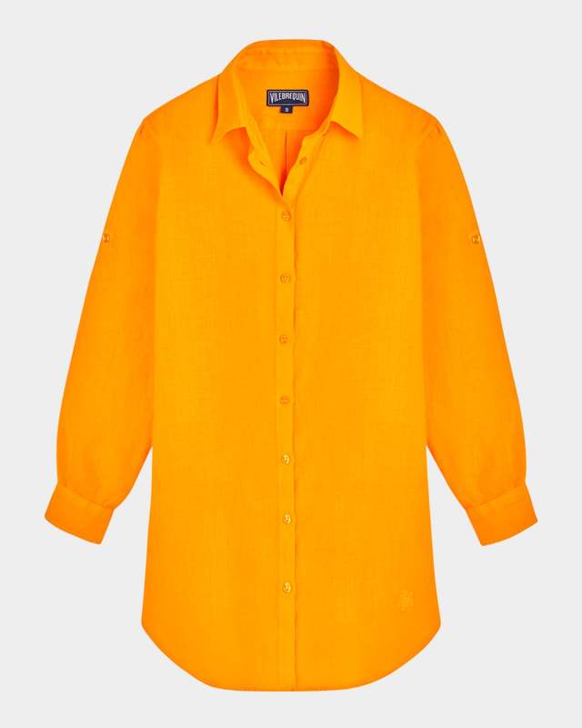 Solid Linen Tunic