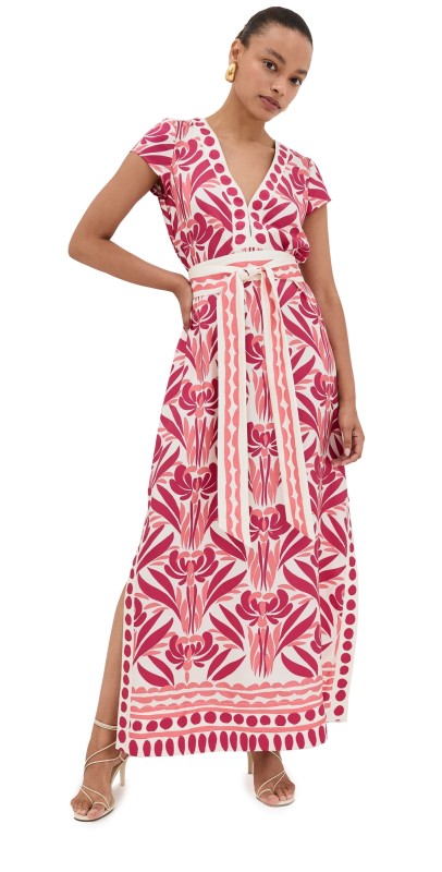 Figue Isolda Dress Waterlily Raspberry Pink