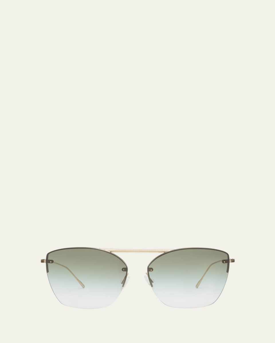 Ziane Metal Aviator Sunglasses